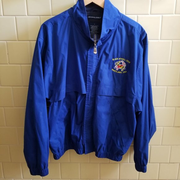 Like NEW Men's Zip-Up Classic-Fit Vented Golf Style Jacket Size L - Picture 4 of 4